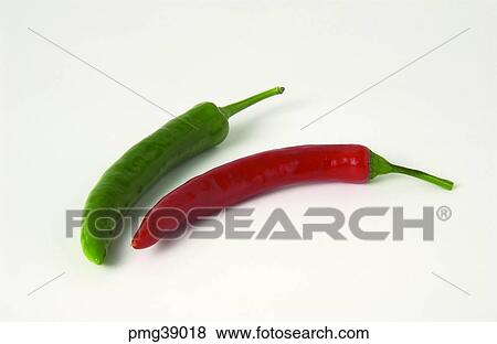 Stock Photo - pepper, agricultural products, farm products, indoor, vegetables, greens. Fotosearch