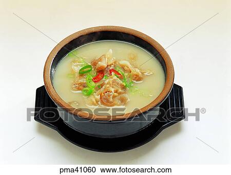 soup with meat on the kneebone of cattle, doganitang, indoor, cook, cooking, food View Large Photo Image Stock Image - soup with meat on the kneebone of cattle, doganitang, indoor, cook, cooking, food. Fotosearch