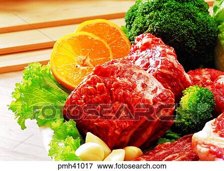 meat, meat dish, ribs of cow, beef, beef, indoor View Large Photo Image Stock Photo - meat, meat dish, ribs of cow, beef, beef, indoor. Fotosearch