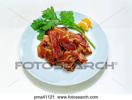 ribs without bones, meat, meat dish, pork, beef, beef View Large Photo Image Stock Image - ribs without bones, meat, meat dish, pork, beef, beef. Fotosearch