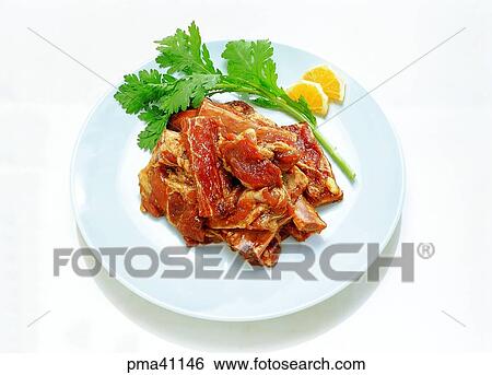 ribs without bones, meat, meat dish, pork, beef, beef View Large Photo Image Stock Photograph - ribs without bones, meat, meat dish, pork, beef, beef. Fotosearch