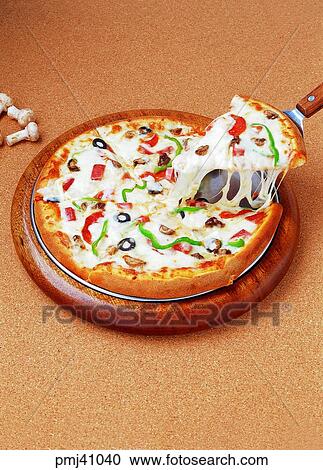 Stock Image - Western food, indoor, style, cook, cooking, Europe style. Fotosearch