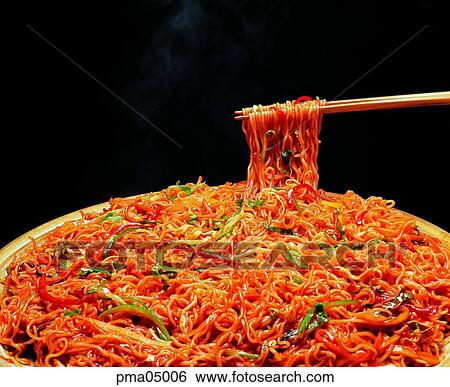 Chinese noodles, ramen, broiled dish of sliced rice cake, vegetables and noodles, noodles, powdered food, flour-based food View Large Photo Image Stock Photograph - Chinese noodles, ramen, broiled dish of sliced rice cake, vegetables and noodles, noodles, powdered food, flour-based food. Fotosearch