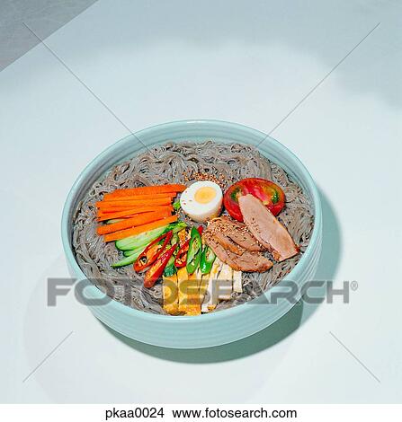 Nangmyun, noodles, food, Korean food View Large Photo Image Picture - Nangmyun, noodles, food, Korean food. Fotosearch