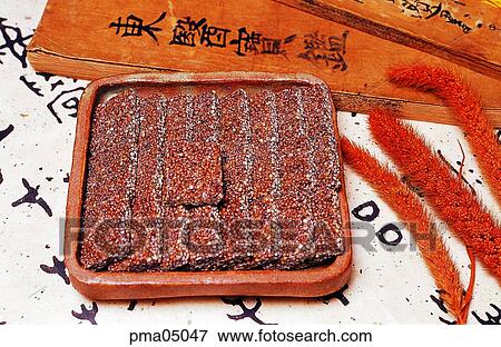 sesame and glutinous rice cracker frizzled in oil, gangjung, tea and cakes, desert, objects, things View Large Photo Image Stock Photo - sesame and glutinous rice cracker frizzled in oil, gangjung, tea and cakes, desert, objects, things. Fotosearch