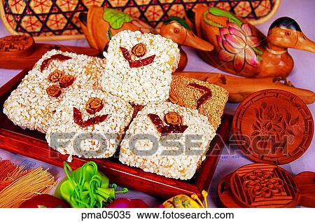 Stock Photography - tea and cakes, desert, objects, things, articles, sanja. Fotosearch