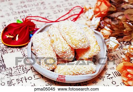 Stock Photography - tea and cakes, desert, objects, things, articles, sanja. Fotosearch