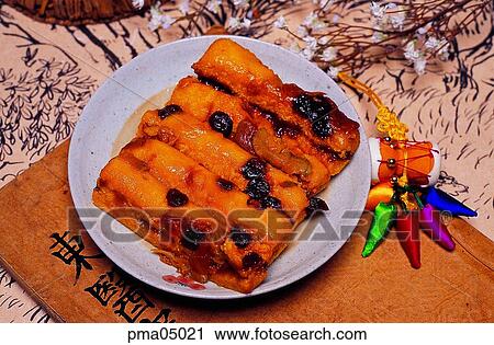 Stock Image - tea and cakes, rice cake, objects, things, articles, indoor. Fotosearch