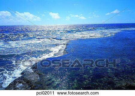 sea, sea, gentle waves, horizon, landscape, scenery, scene View Large Photo Image Stock Image - sea, sea, gentle waves, horizon, landscape, scenery, scene. Fotosearch