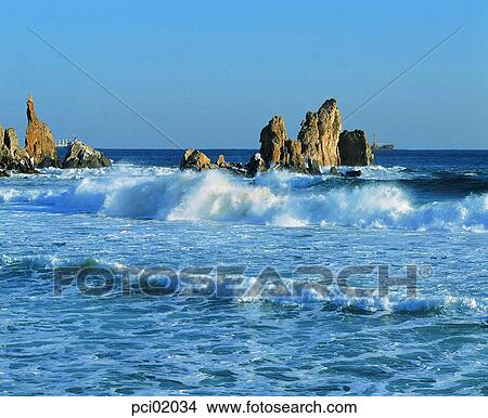 wave, nature, landscape, scenery, scene, view, sea View Large Photo Image Picture - wave, nature, landscape, scenery, scene, view, sea. Fotosearch