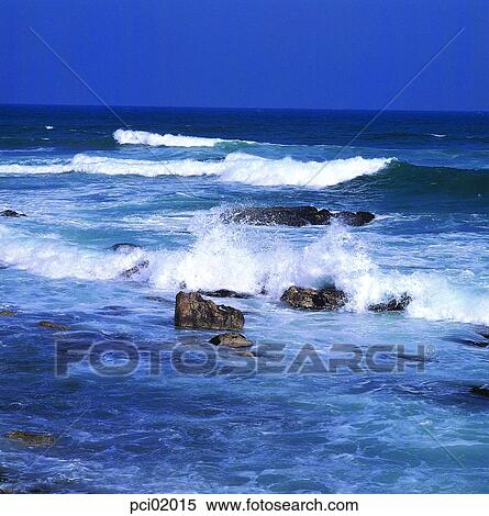 wave, sea, gentle waves, landscape, scenery, scene, view View Large Photo Image Stock Photography - wave, sea, gentle waves, landscape, scenery, scene, view. Fotosearch