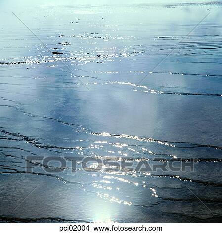 Picture - wave, surge, sea, sea, water, water image, landscape. Fotosearch