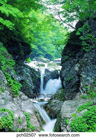 valley, canyon, summer, green, blue, running water, landscape of summer View Large Photo Image Stock Photo - valley, canyon, summer, green, blue, running water, landscape of summer. Fotosearch