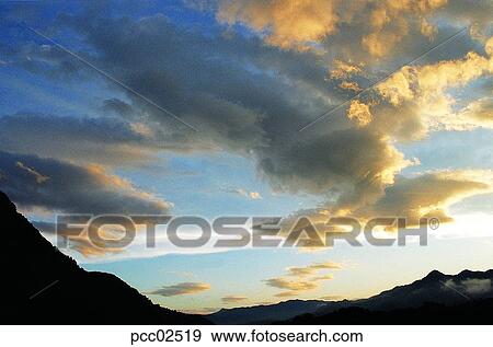 cloud, sky, sunrise, altostratus, black clouds, dark clouds, nature View Large Photo Image Stock Photo - cloud, sky, sunrise, altostratus, black clouds, dark clouds, nature. Fotosearch