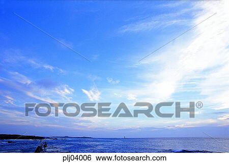 horizon, cloud, sky, nature, landscape, scenery, scene View Large Photo Image Stock Photograph - horizon, cloud, sky, nature, landscape, scenery, scene. Fotosearch