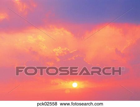 red sky, sunrise, sunset, cloud, sky, sunset, sundown View Large Photo Image Stock Photo - red sky, sunrise, sunset, cloud, sky, sunset, sundown. Fotosearch