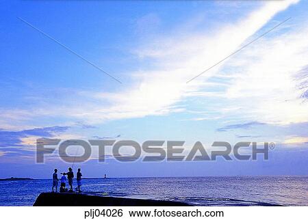 sea-fishing, fishing, sea, horizon, person, people View Large Photo Image Stock Photograph - sea-fishing, fishing, sea, horizon, person, people. Fotosearch