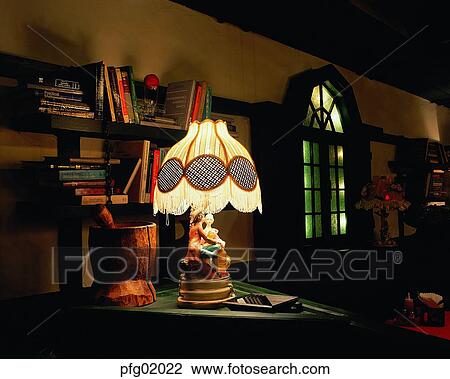 study, library, light, illumination, bookshelf, bookcase, desk View Large Photo Image Stock Image - study, library, light, illumination, bookshelf, bookcase, desk. Fotosearch