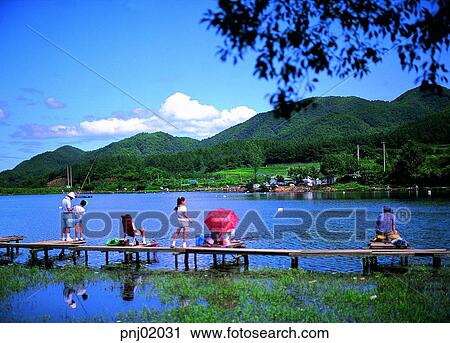 fishing, fishing, fishing place, nature, person, reservoir, river View Large Photo Image Stock Image - fishing, fishing, fishing place, nature, person, reservoir, river. Fotosearch