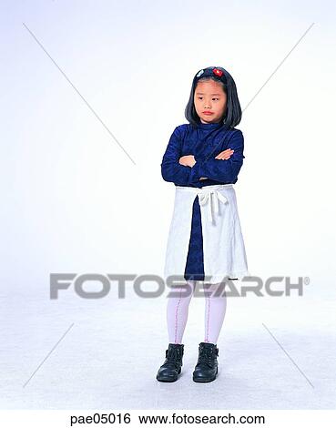 folding one's arms, dissatisfaction, angry, girl, children, child, kid View Large Photo Image Stock Photograph - folding one's arms, dissatisfaction, angry, girl, children, child, kid. Fotosearch