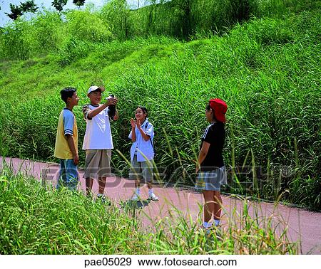 loving of animals, children, child, kid, rabbit, friends, several people View Large Photo Image Stock Photo - loving of animals, children, child, kid, rabbit, friends, several people. Fotosearch