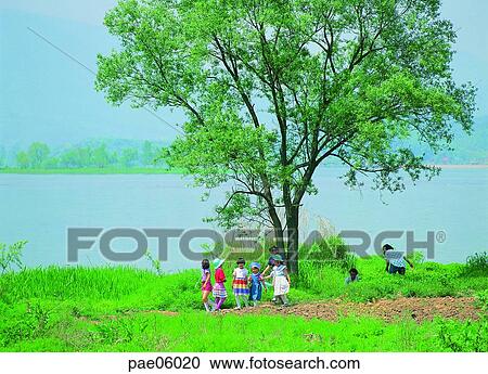 nature studying, nature learning, nature, children, child, kid, several people View Large Photo Image Stock Image - nature studying, nature learning, nature, children, child, kid, several people. Fotosearch