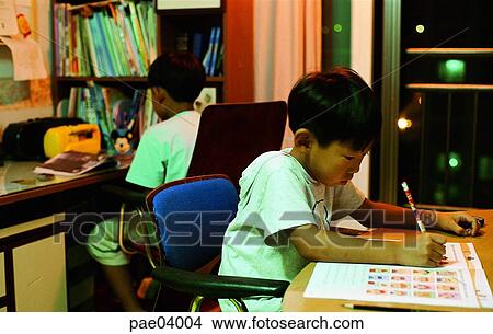 study, brother, desk, studying, learning, homework, boy View Large Photo Image Picture - study, brother, desk, studying, learning, homework, boy. Fotosearch