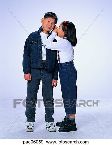 whisper, person, people, men, human, person View Large Photo Image Stock Photo - whisper, person, people, men, human, person. Fotosearch