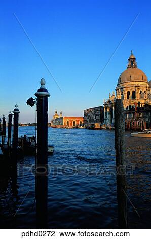 Stock Image - Venezia, gondola, boat, ship, canel, waterway, river. Fotosearch