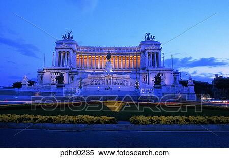 Victoria Immanuel Memorial Hall, Piazza Venezia, building style, construction style, building, architecture, structure View Large Photo Image Stock Photography - Victoria Immanuel Memorial Hall, Piazza Venezia, building style, construction style, building, architecture, structure. Fotosearch