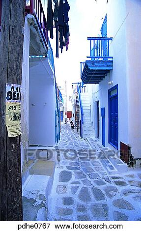 Mikonos, white house, blue window, white building, construction, housing, house interior View Large Photo Image Stock Photo - Mikonos, white house, blue window, white building, construction, housing, house interior. Fotosearch
