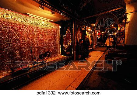 Istanbul, Grand Bazar, carpet, carpet store, store, market, fair View Large Photo Image Stock Image - Istanbul, Grand Bazar, carpet, carpet store, store, market, fair. Fotosearch