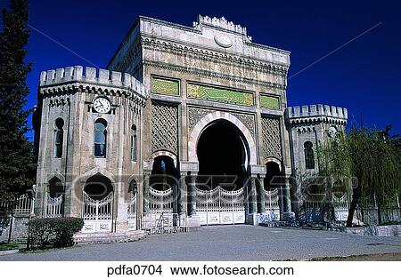 Istanbul, Istanbul college, clock tower, college, university, architecture, architecture style View Large Photo Image Picture - Istanbul, Istanbul college, clock tower, college, university, architecture, architecture style. Fotosearch