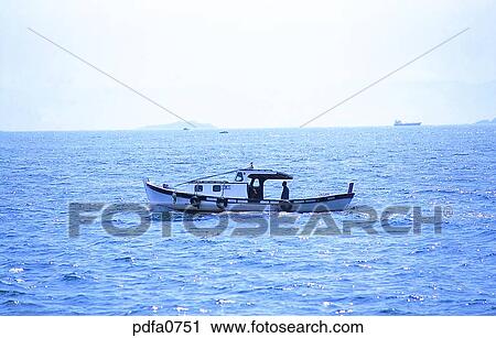 Istanbul, Sea of Marmara, sea, horizon, ship, boat, West Asia View Large Photo Image Stock Image - Istanbul, Sea of Marmara, sea, horizon, ship, boat, West Asia. Fotosearch