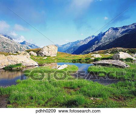 brook, little stream, plateau, nations, mountain, Western countries View Large Photo Image Stock Photo - brook, little stream, plateau, nations, mountain, Western countries. Fotosearch