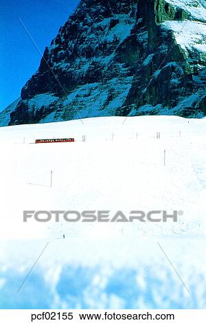 Stock Photography - winter, season, transportation, roller coaster, train, nations, day. Fotosearch