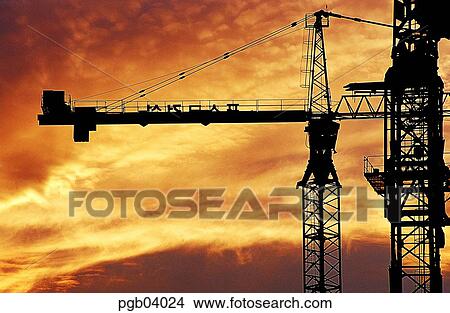 Picture - construction, construction machinery, construction equipment, construction site, construction, building, construction. Fotosearch