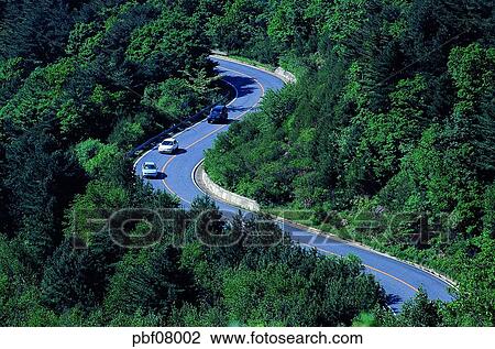 Stock Image - traffic and street, traffic and road, traffic and way, national road, national highway, nucleus, mainstay. Fotosearch