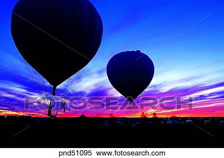 balloon, balloon contest, day, red sky, sunset, sunrise, leisure View Large Photo Image Stock Photography - balloon, balloon contest, day, red sky, sunset, sunrise, leisure. Fotosearch