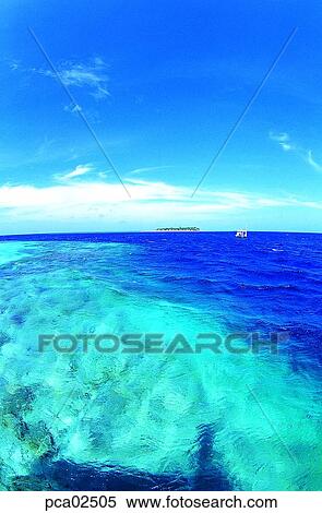 cloud, South Pacific island, water, sea, sea, island, horizon View Large Photo Image Stock Photography - cloud, South Pacific island, water, sea, sea, island, horizon. Fotosearch