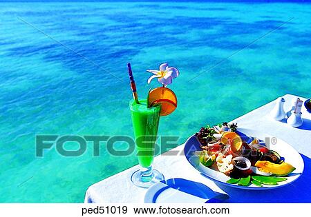 day, desert, Maldives, Maldives resort, sea, meal View Large Photo Image Stock Photo - day, desert, Maldives, Maldives resort, sea, meal. Fotosearch