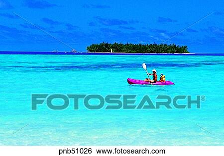 Stock Photograph - travel, trip, tour, travel place, destination, South Pacific island, day. Fotosearch