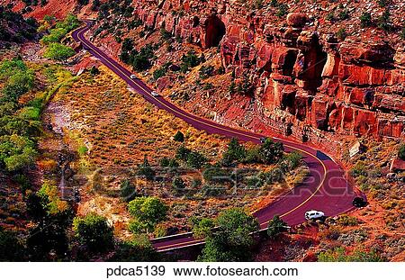 national park, road, day, road, America, USA, rock View Large Photo Image Stock Photo - national park, road, day, road, America, USA, rock. Fotosearch