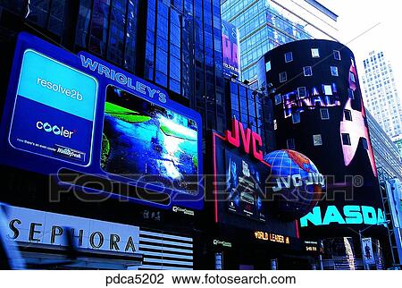 sign, signboard, street, architecture, building, day, New York View Large Photo Image Stock Image - sign, signboard, street, architecture, building, day, New York. Fotosearch