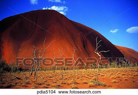 Picture - day, Northern Territory, rock, mountain, outdoor, exterior. Fotosearch