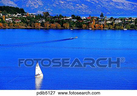 ship, day, town, village, New Zealand, boat, autumn View Large Photo Image Stock Photo - ship, day, town, village, New Zealand, boat, autumn. Fotosearch