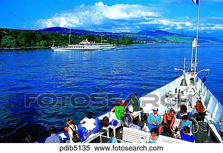 trip, travel, tour, tourist, day, Leman L, Leman lake View Large Photo Image Stock Photography - trip, travel, tour, tourist, day, Leman L, Leman lake. Fotosearch