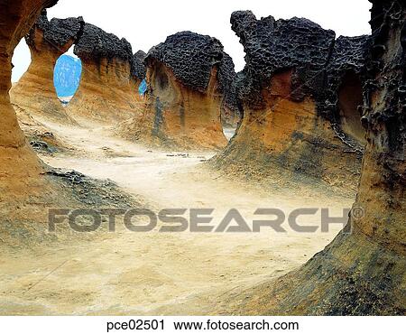 sightseeing, tourism, travel place, curious rock, fantastic rock, Southern Asia, Taiwan View Large Photo Image Stock Image - sightseeing, tourism, travel place, curious rock, fantastic rock, Southern Asia, Taiwan. Fotosearch