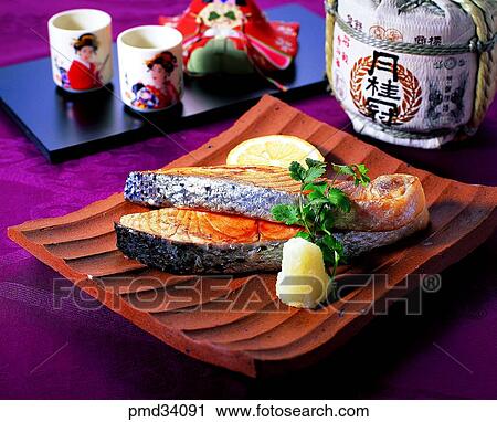 broiled dish, two things, broiled fish dish, drink glass, salmon, broiled salmon dish View Large Photo Image Stock Image - broiled dish, two things, broiled fish dish, drink glass, salmon, broiled salmon dish. Fotosearch