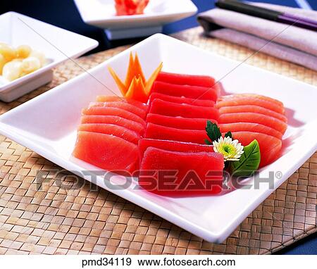 raw fish, dish, food, food, meal, Japanese food View Large Photo Image Stock Photo - raw fish, dish, food, food, meal, Japanese food. Fotosearch